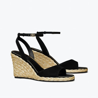 Tory Burch - Women Raffia Sandal Wedge