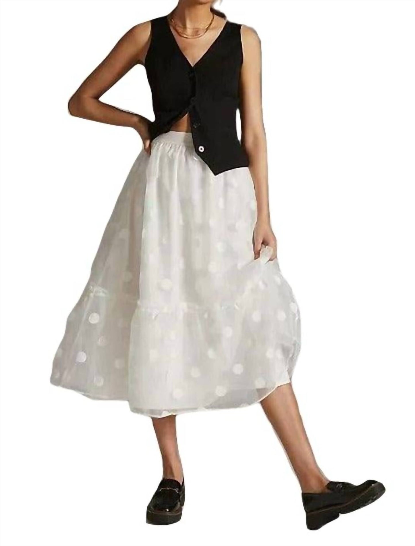 Eva Franco - Tulle Midi Skirt