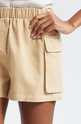 Atm - Cotton twill cargo shorts