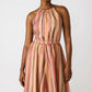 Steve Madden - Dalina Stripe Halter Dress