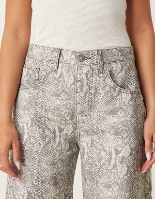 Free People - Good Luck Mid Rise Barrel Jeans