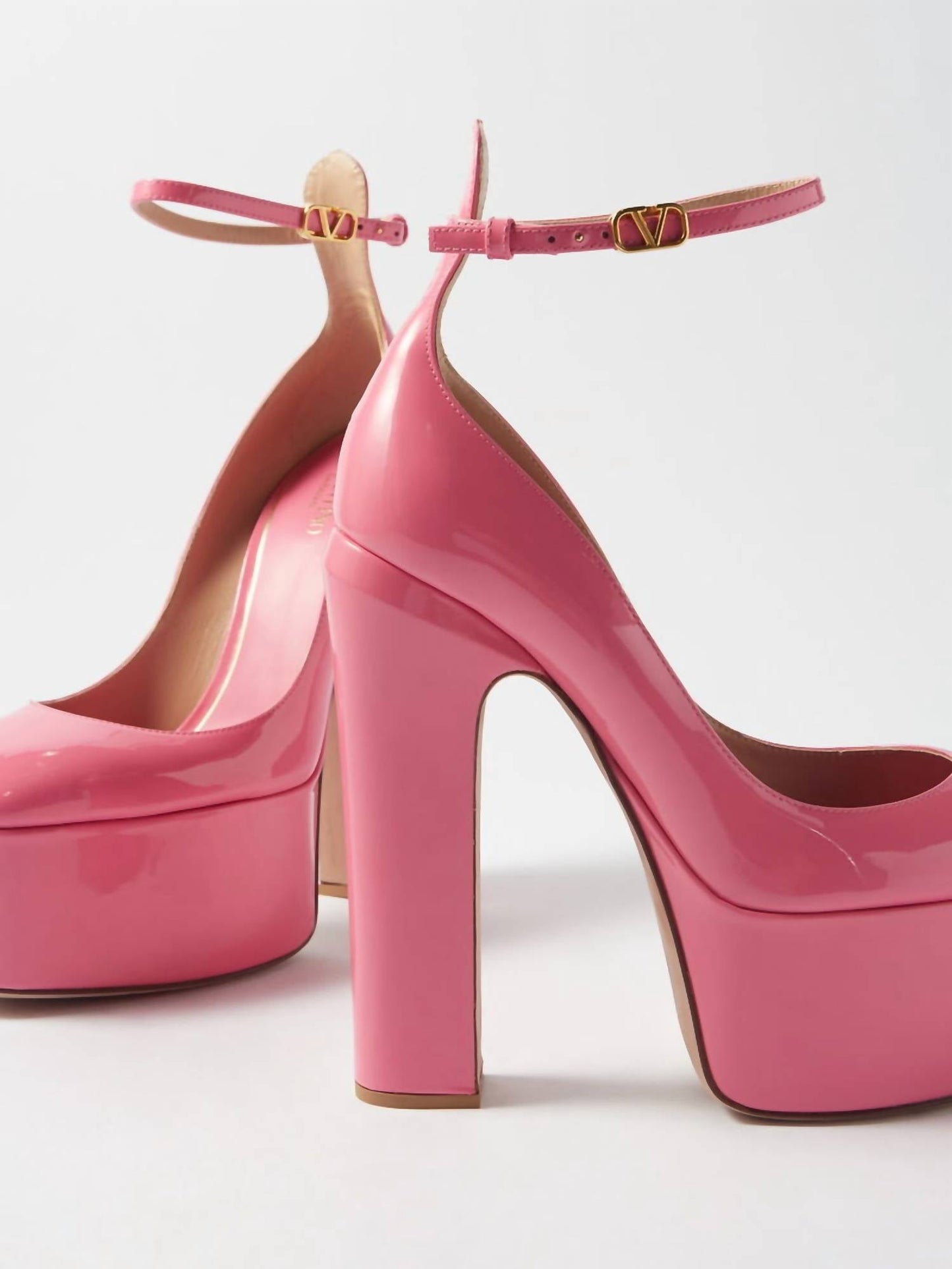 Valentino Garavani - Women's Tan-go Leather Heels