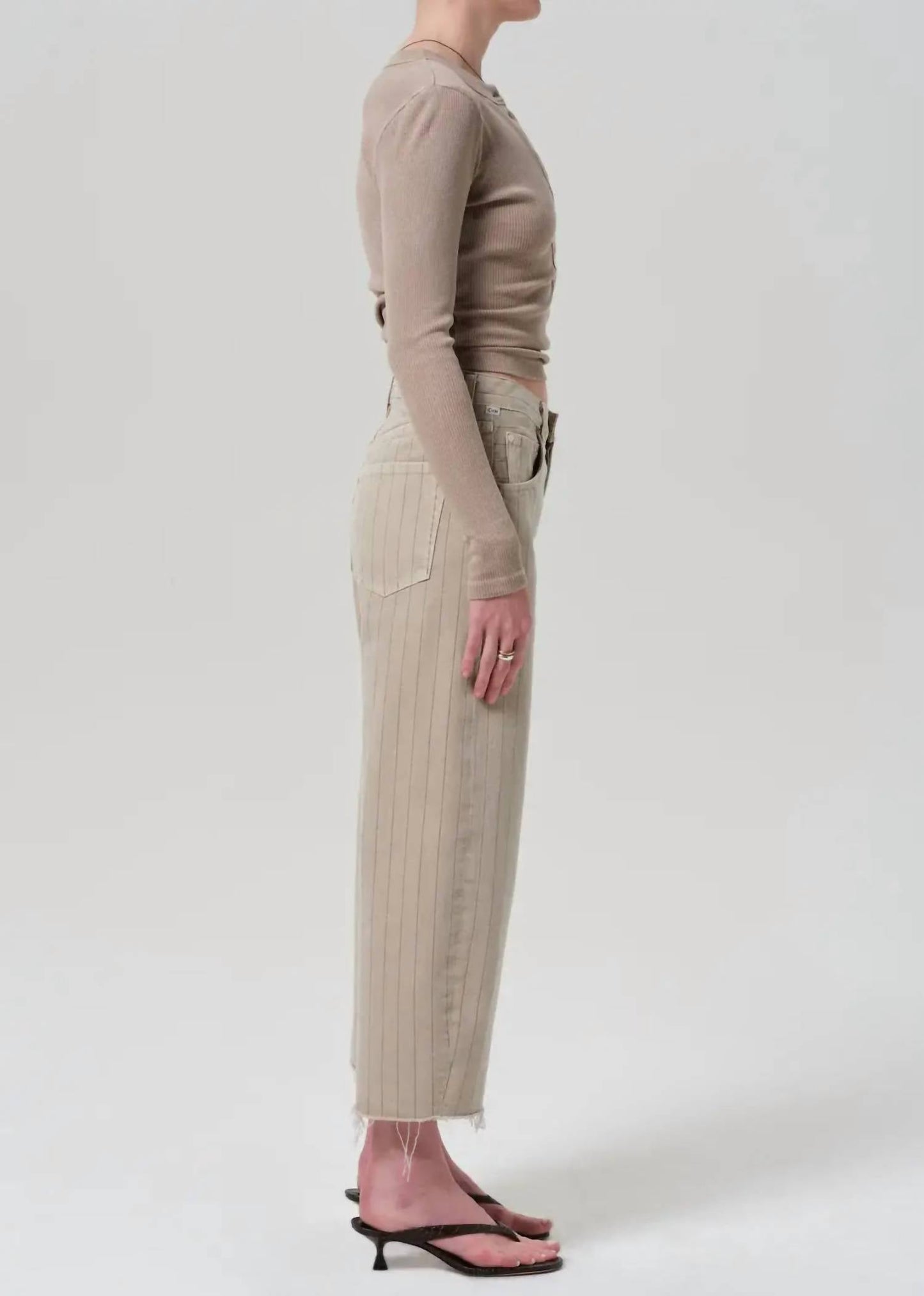 Citizens Of Humanity - Ayla Raw Hem Crop Pants