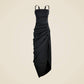 J.Crew - Asymmetrical Ruched Dress