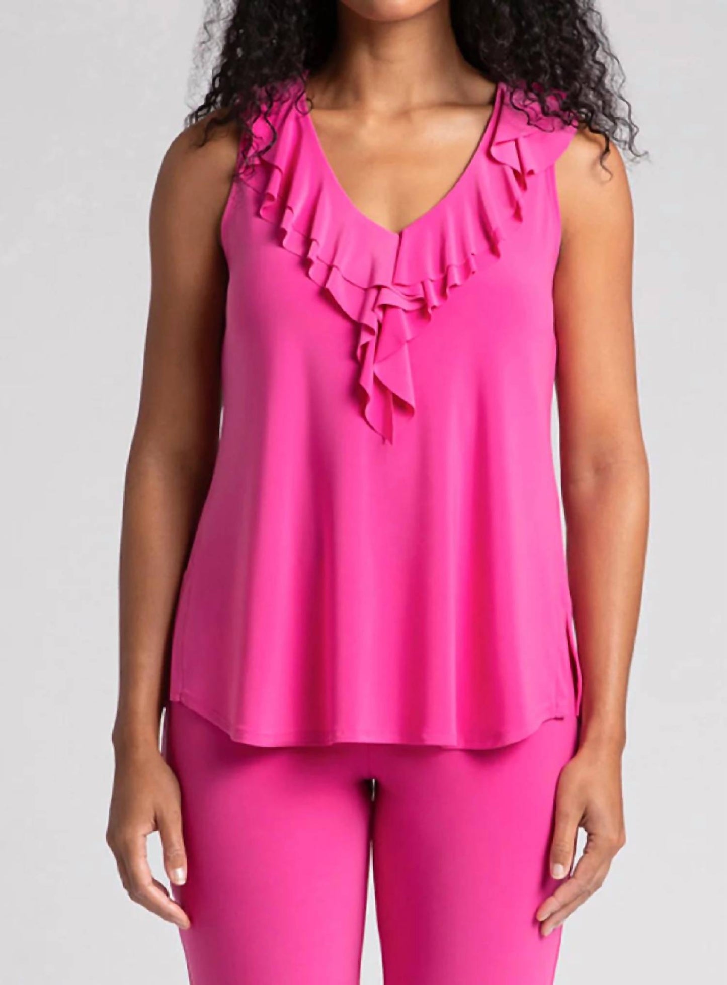 Sympli - Flutter Sleeveless Top