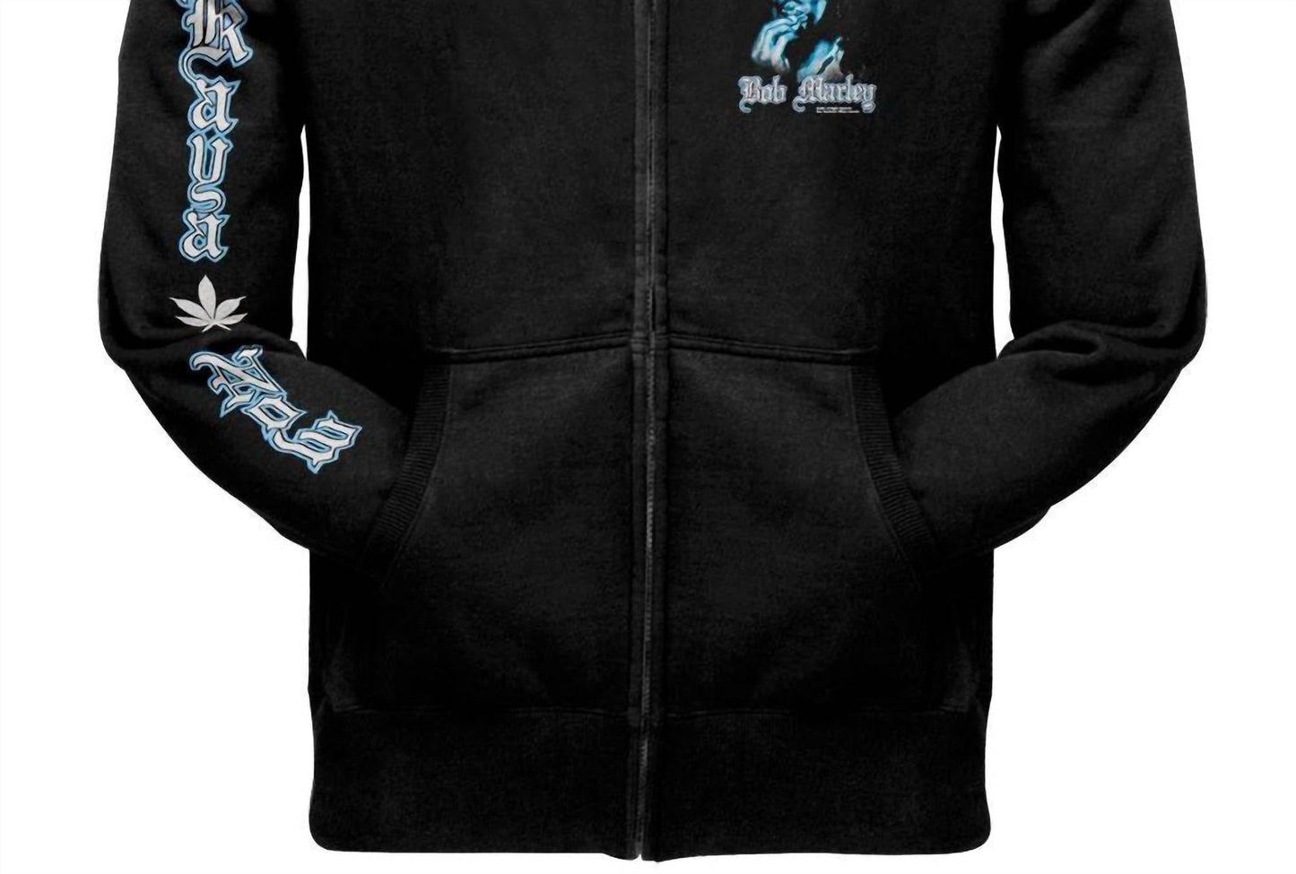 Bob Marley - Men's Kaya Now Zip Hoodie