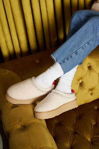 Ccocci - Women's Isaac Platform Sherpa Slipper