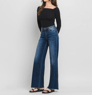 Flying Monkey - Vervet High Rise Wide Leg Jeans