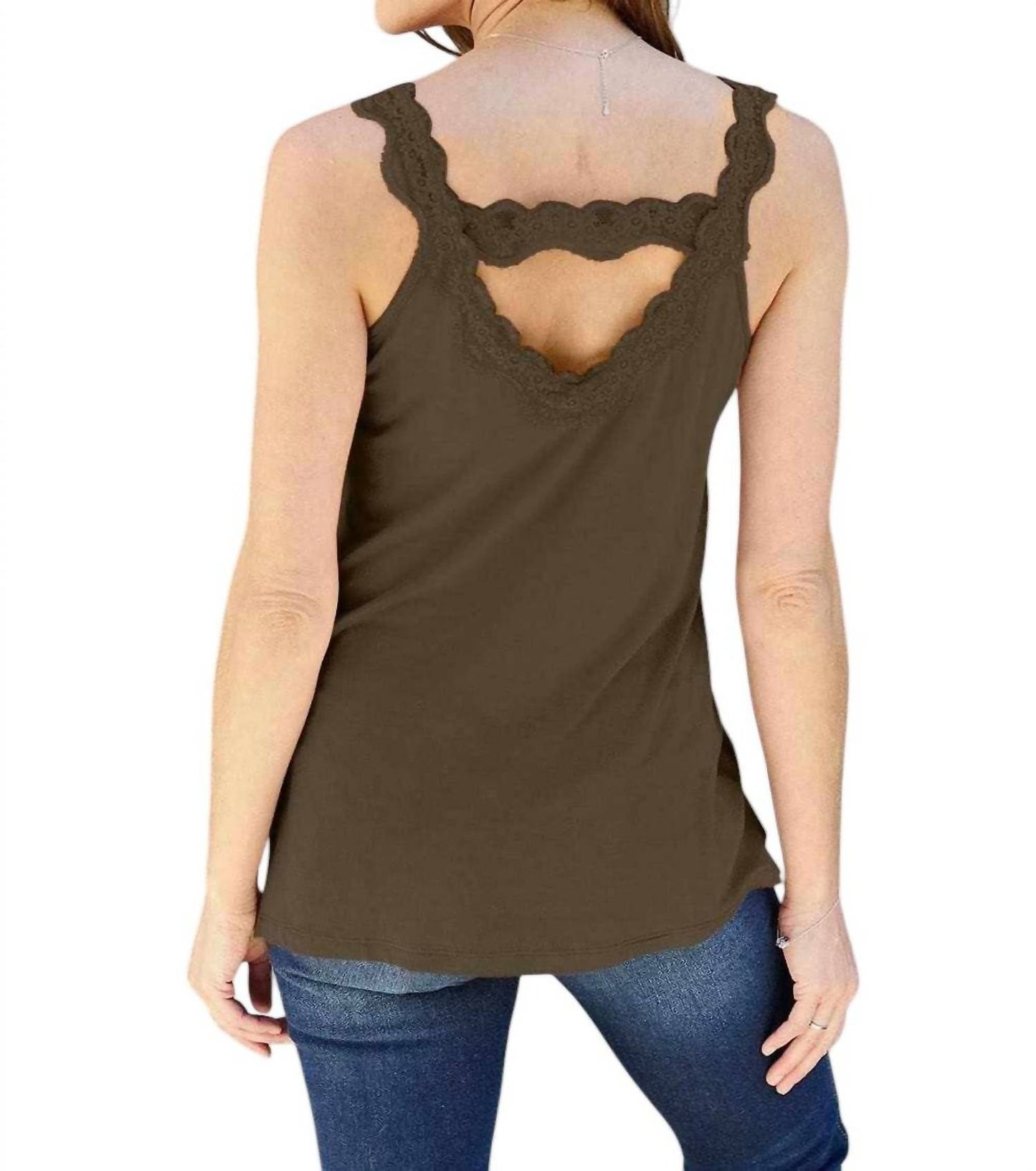 Basic Bae - Effortless Elegance Lace V-Neck Cami