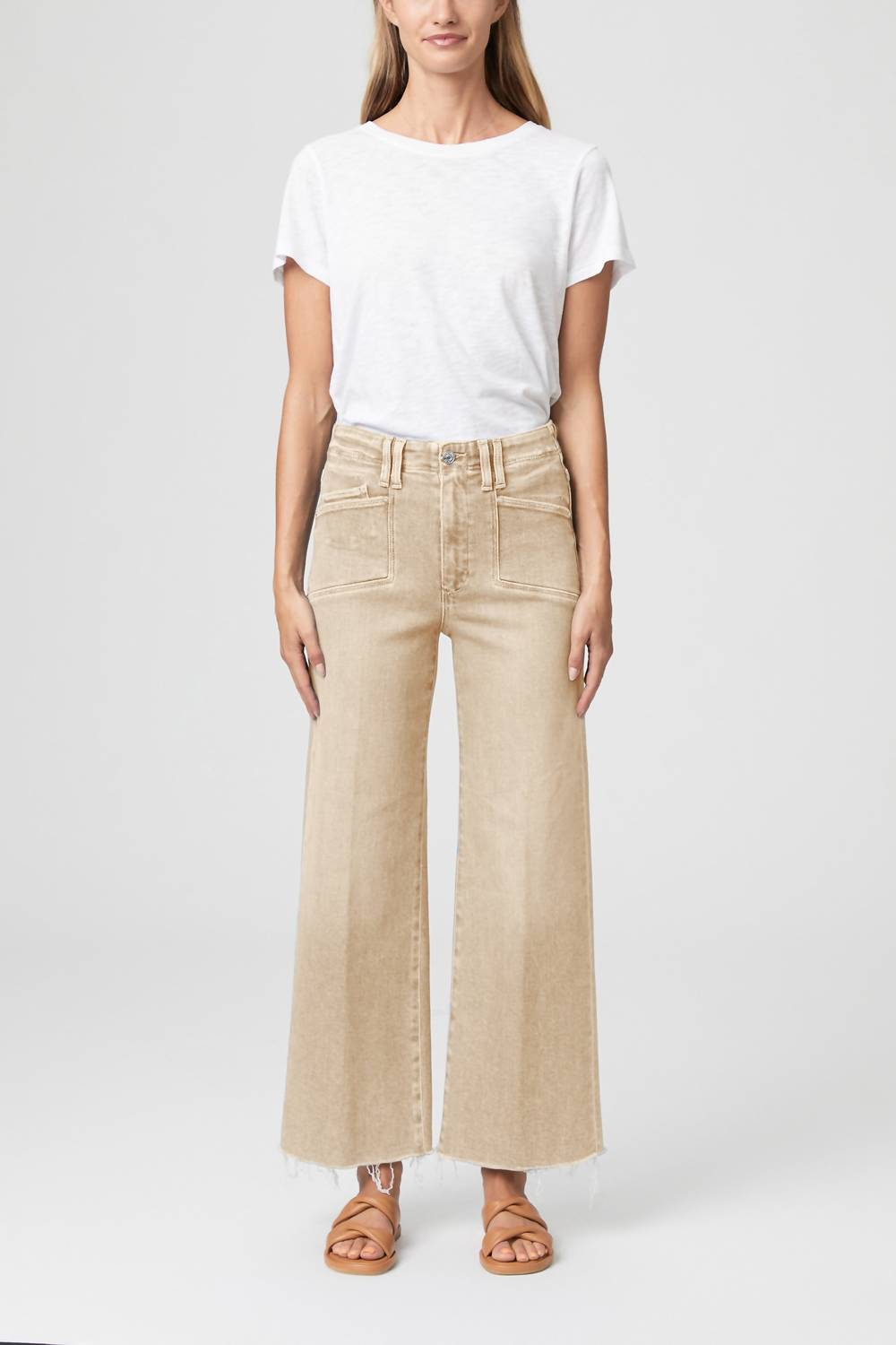 Paige - Anessa Set In Pockets Wide Leg Pants