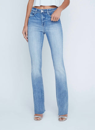 L'Agence - Ruth Straight-leg High-rise Jeans