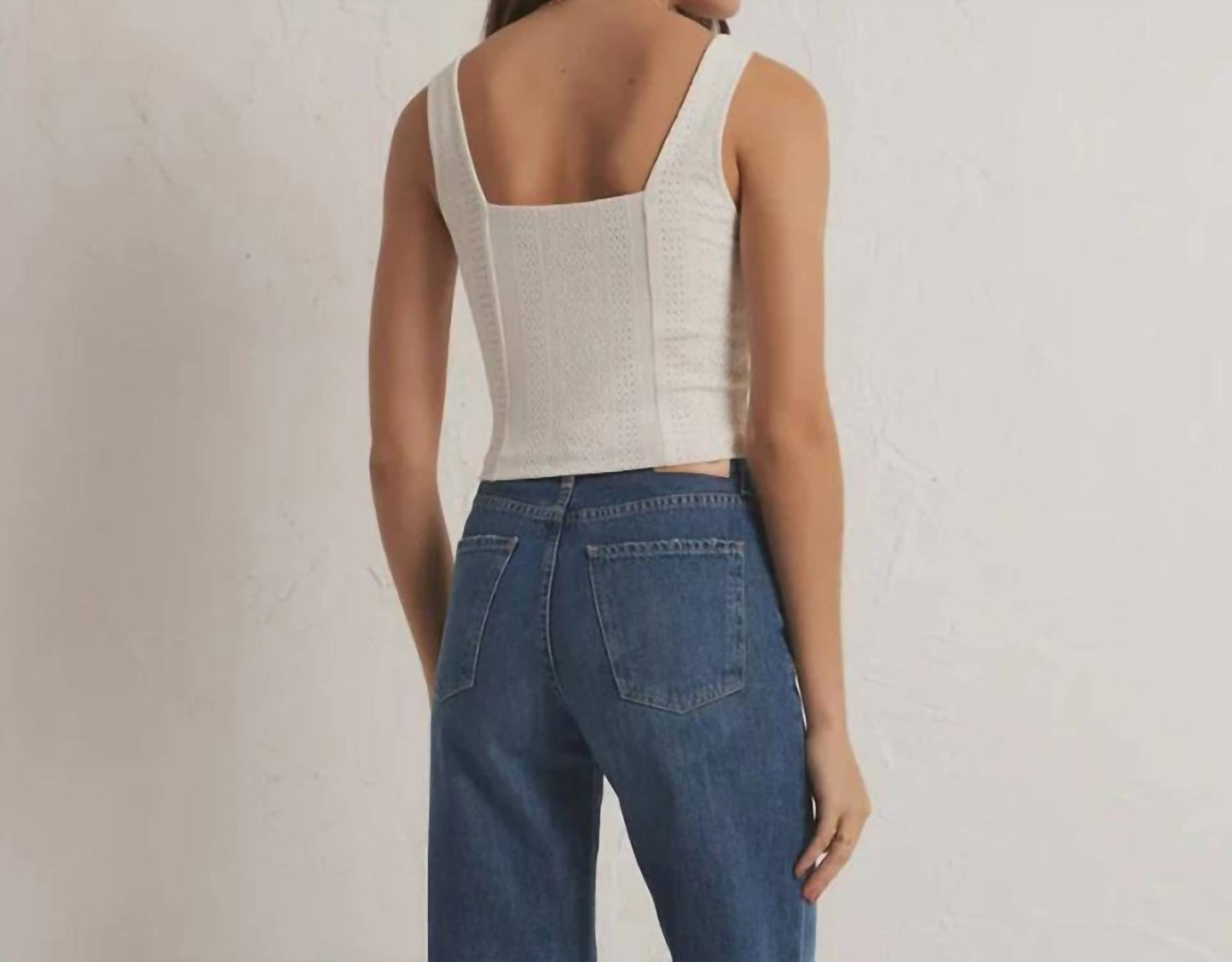 Z Supply - Zaria Knit Eyelet Top
