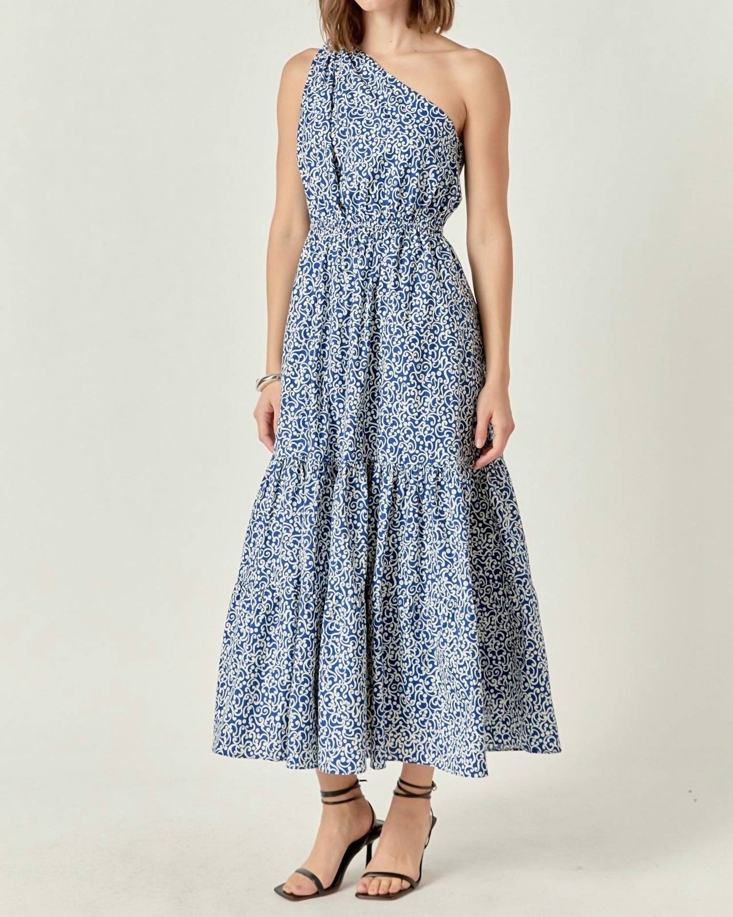 2.7 August Apparel - Anitha One Shoulder Dress
