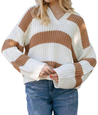 Elan - Stripe Sweater