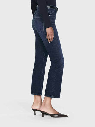 Frame - Le Crop High Rise Mini Boot Jeans