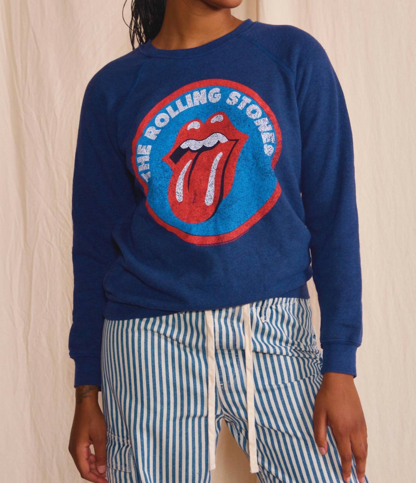 People Of Leisure - Rolling Stones Logo Sweatshirt