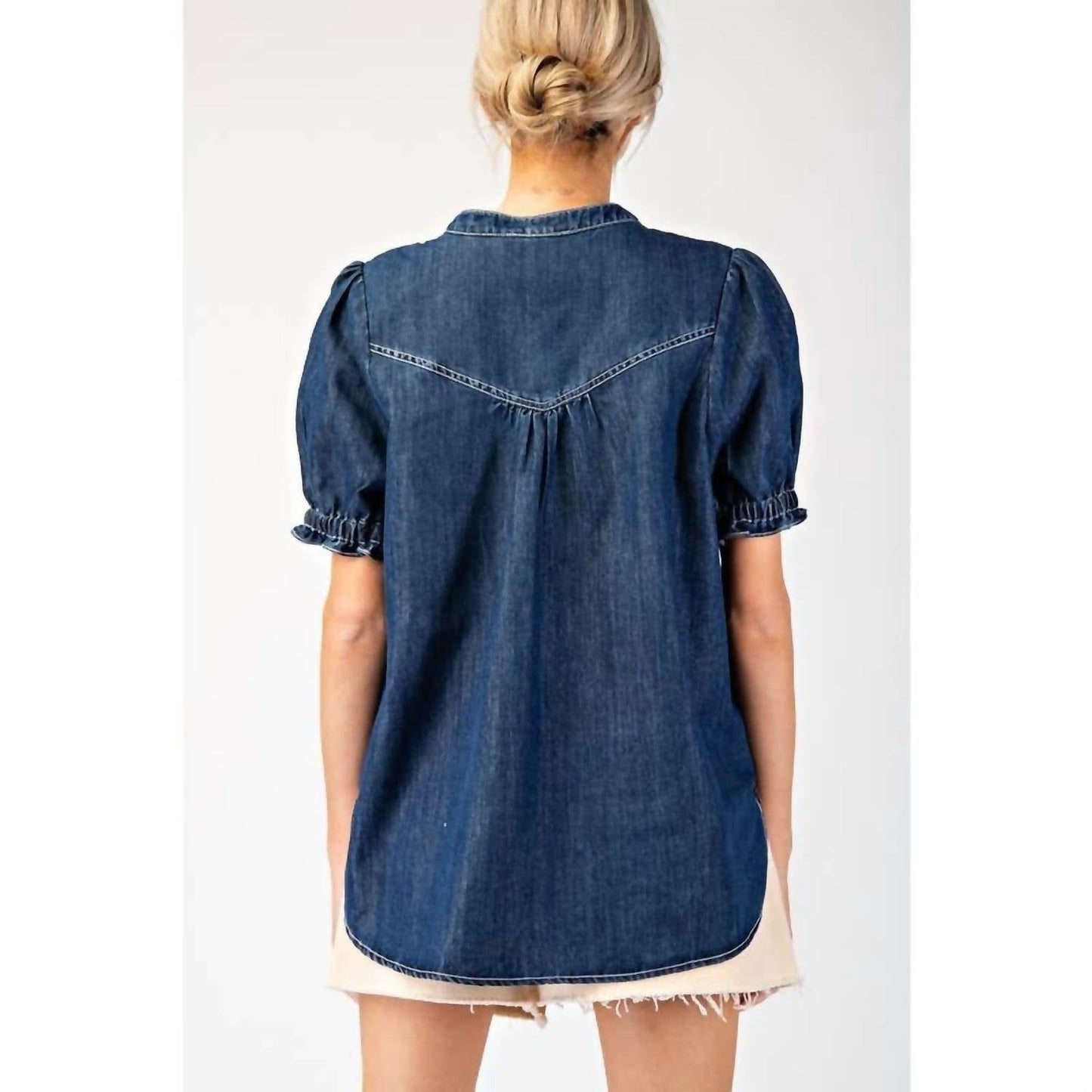 Style Usa - Denim Top