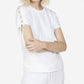 Michael Lauren - RYLAND S/S LACE UP TEE