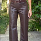 Bevy Flog - Christine Vegan Leather Pull On Pants