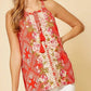 Andree By Unit - Bandana Embroidered Tank Top - Plus