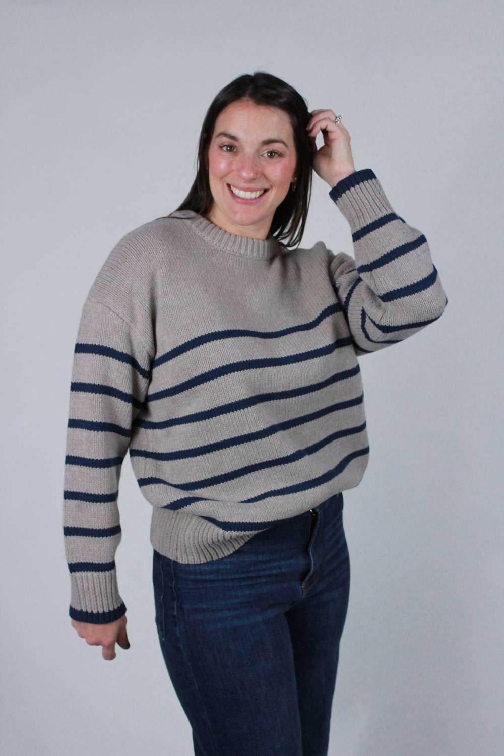 Z Supply - Louise Boyfriend Striped Sweater