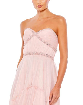 Mac Duggal - Strapless High Low Gown