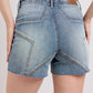 Trendsi - Judy Blue Full Size High Waist Star Seam Detail Denim Shorts Plus Size
