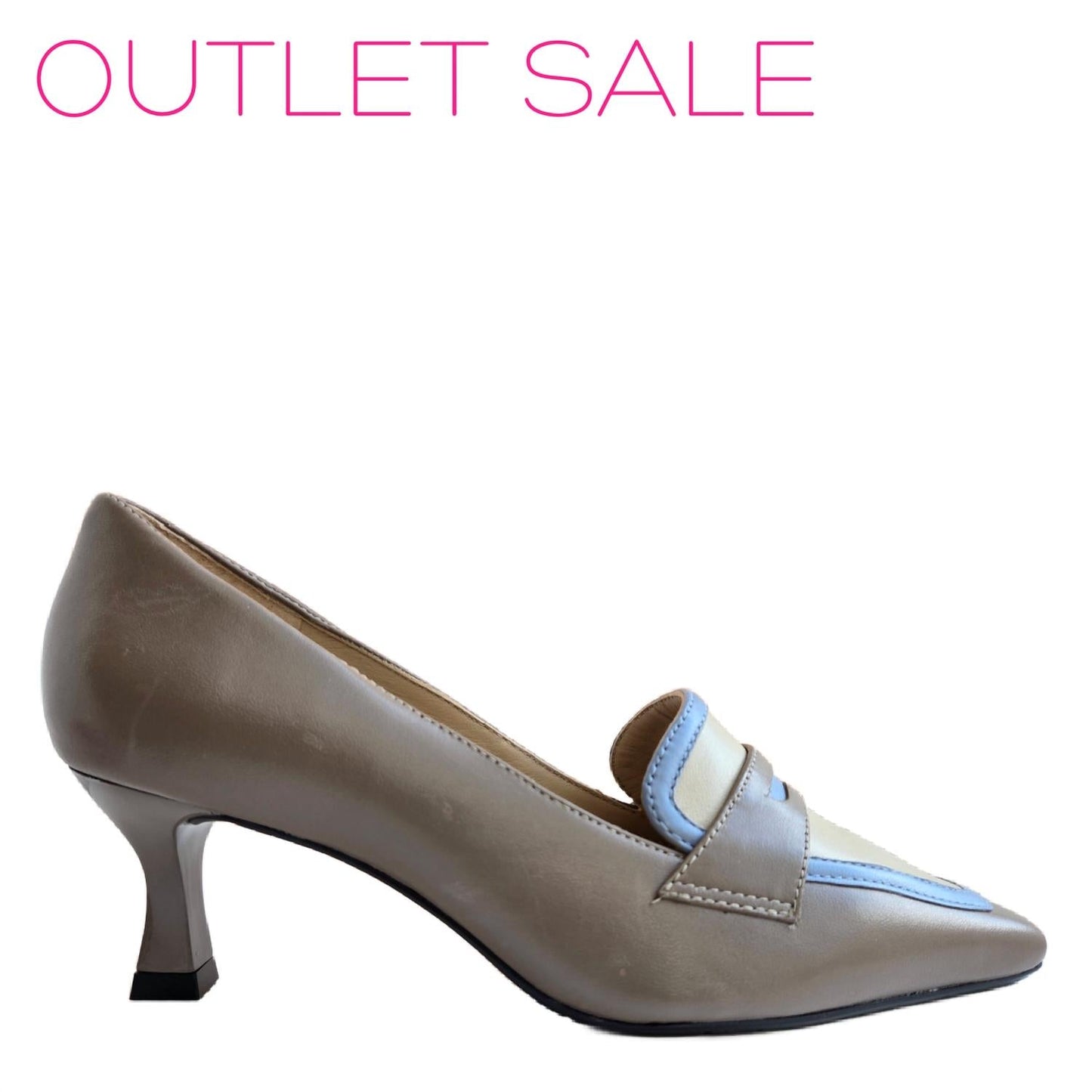Capelli Rossi - Women's Brite Fendi Heel Loafers