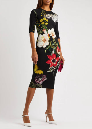 Alice + Olivia - Delora Midi Dress