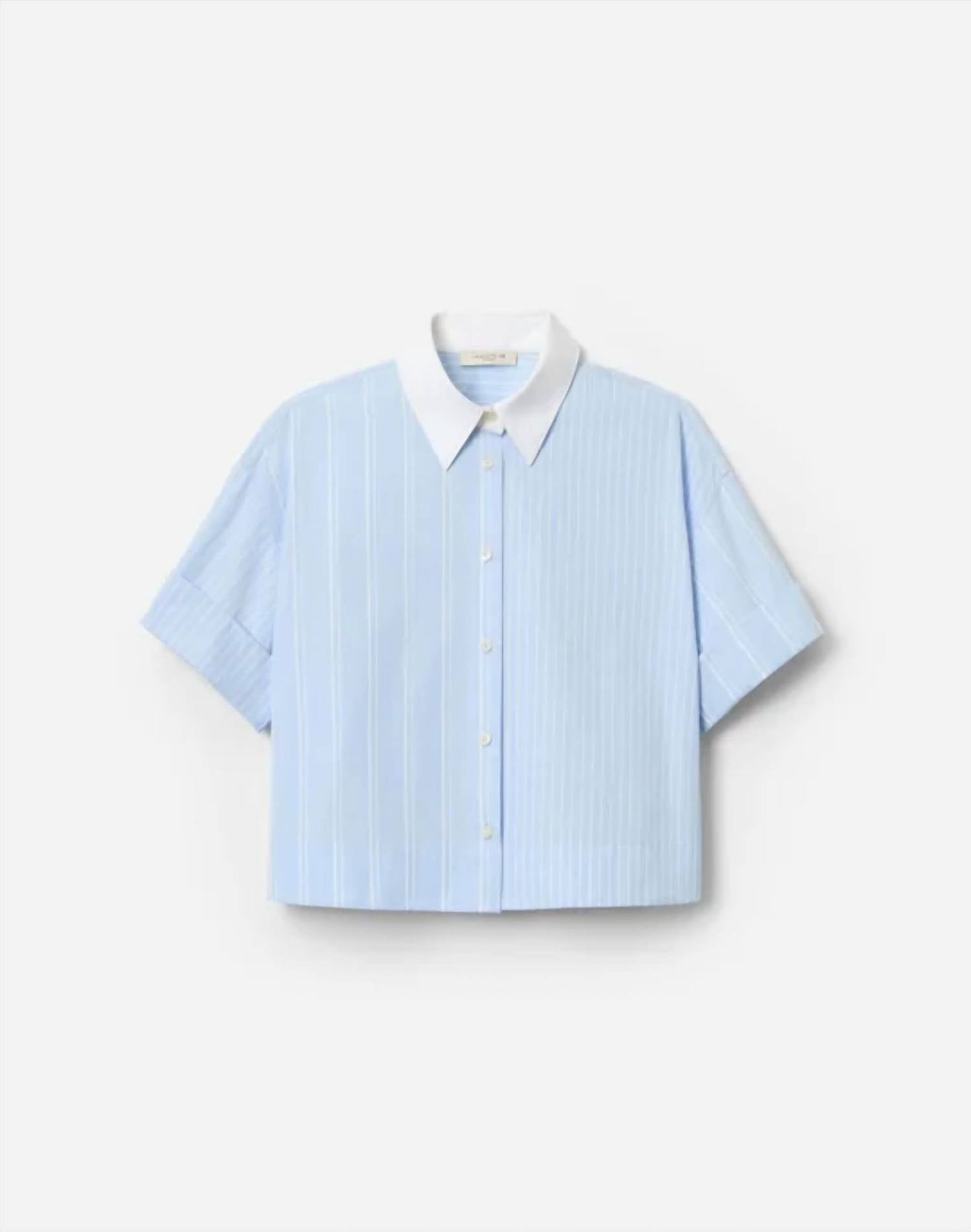 Lafayette 148 - Striped Cotton Montauk Cropped
