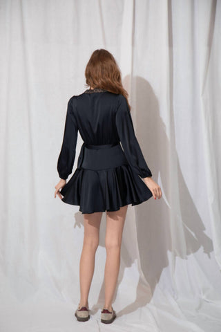 Astr - Aluma Wrap Mini Dress