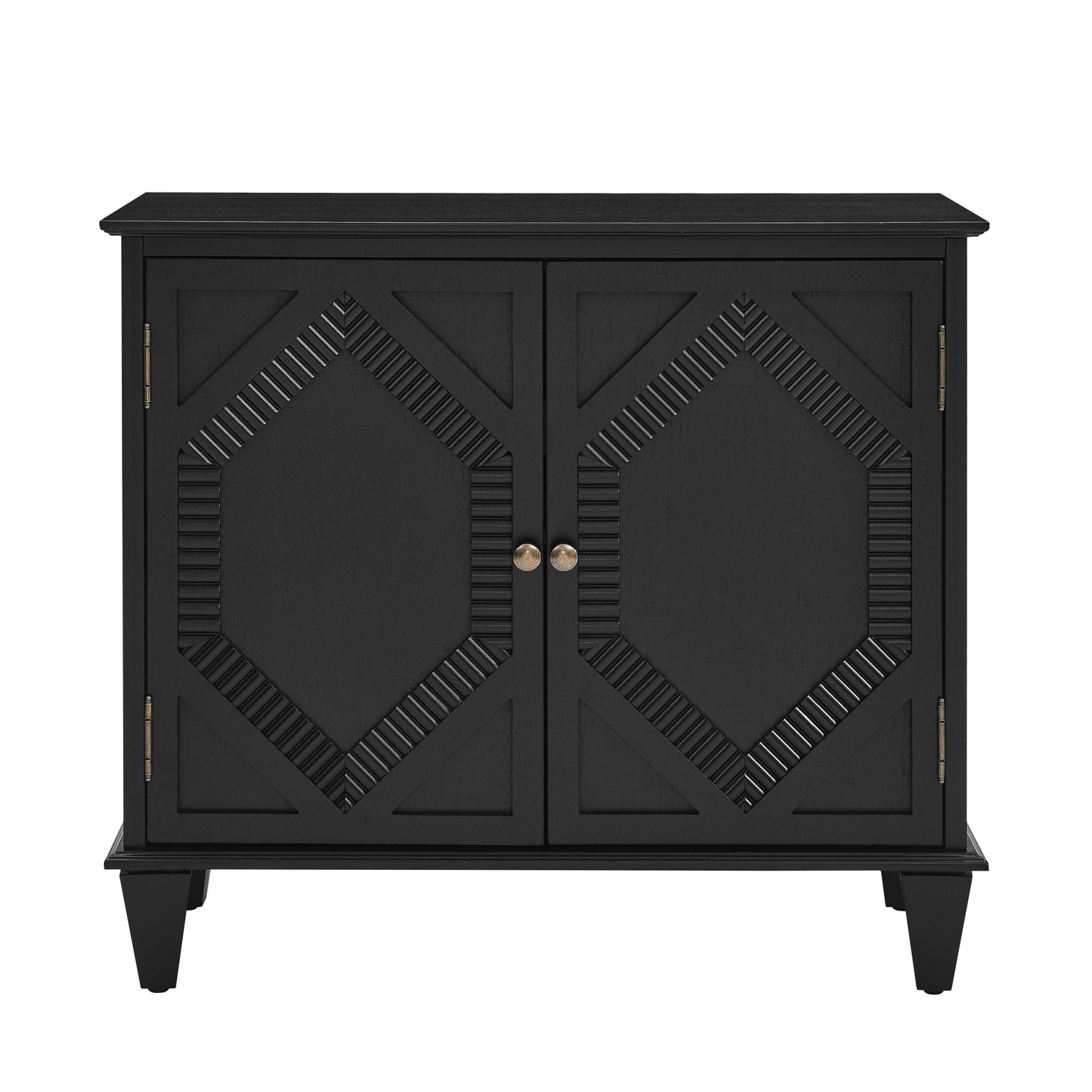 33.6' Retro Wooden Sideboard Buffet Cabinet with Storage