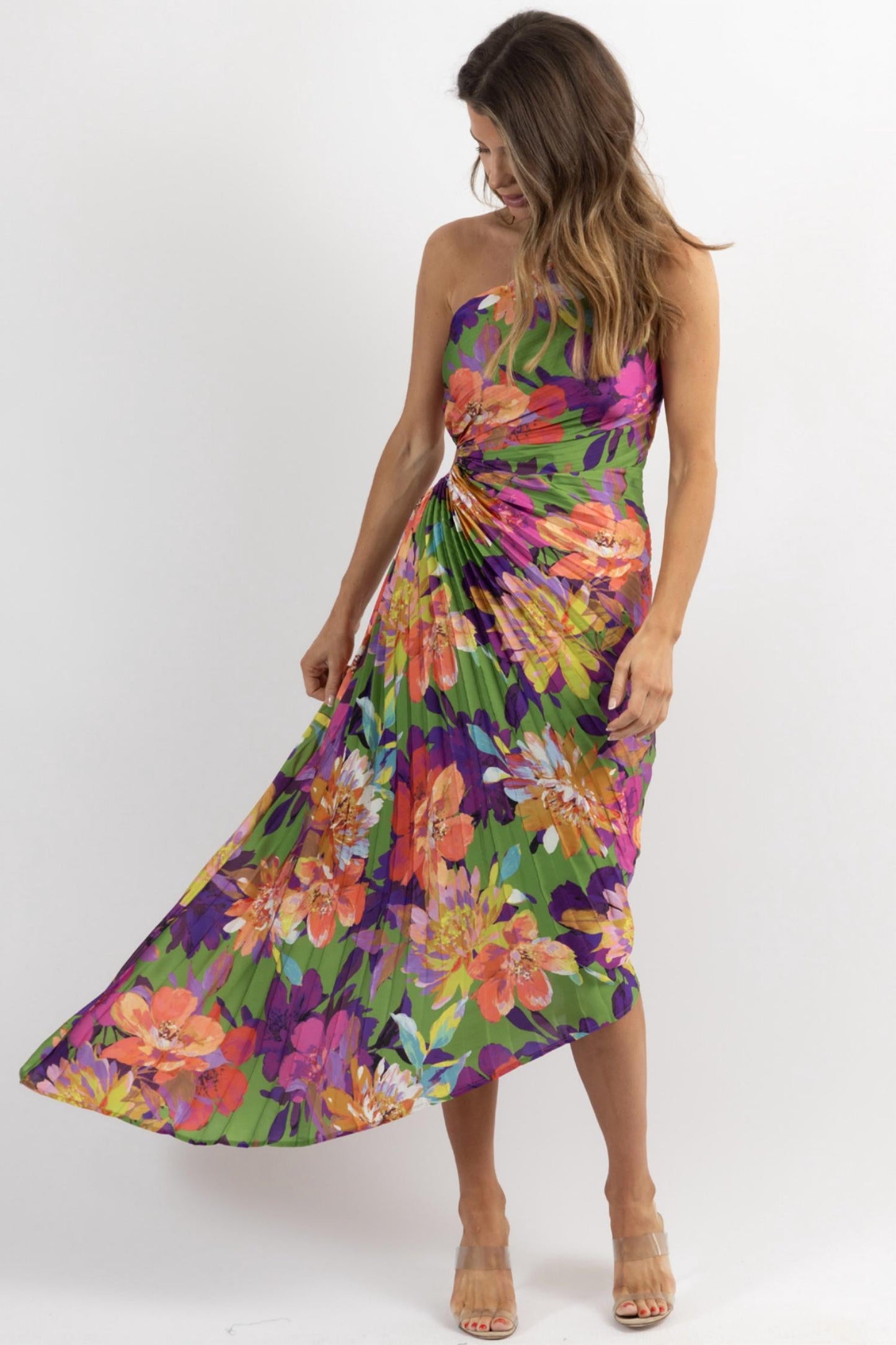 Dress Forum - IBIZA RIO PLEAT MIDI DRESS
