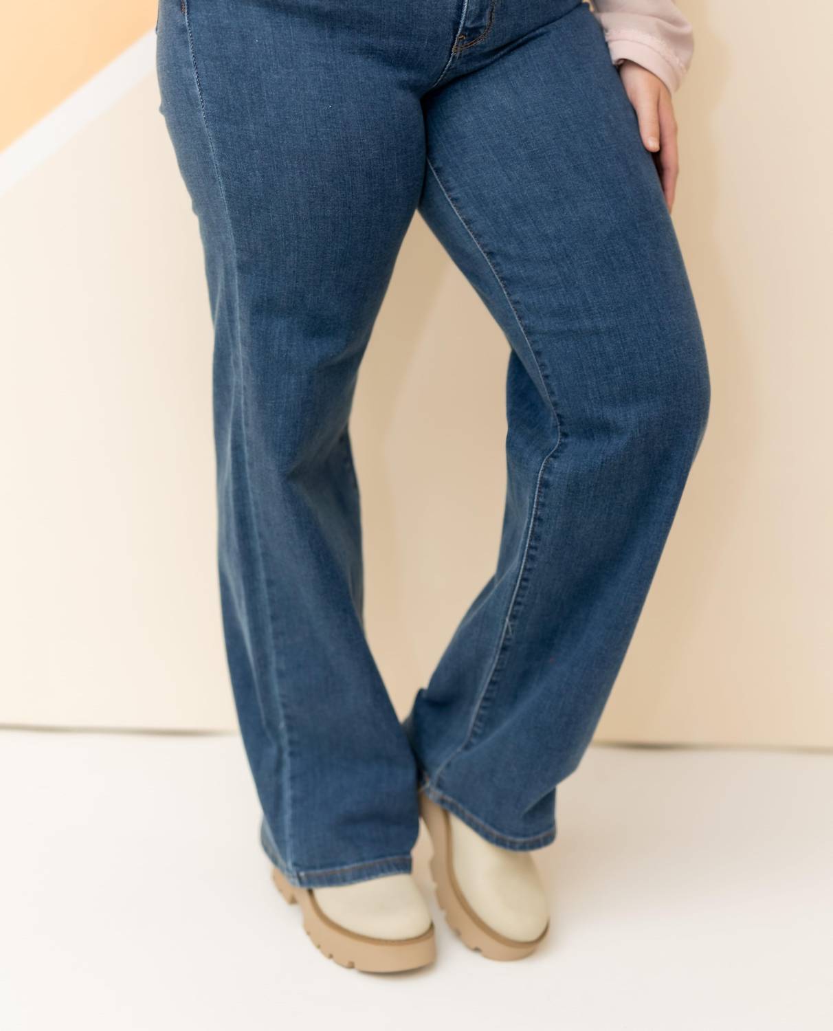 Judy Blue - Keep Laughing Wide Leg Jean