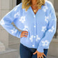 Doublju - Flower Pattern Sweater