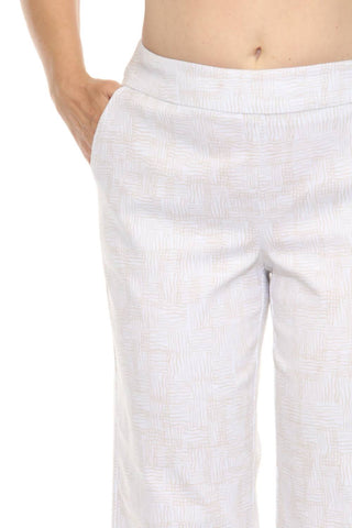 Joseph Ribkoff - Geometric Scribbles Pull On Culotte Pants