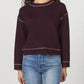 Another Love - Millie Crew Neck Sweater With Contrast Stitching