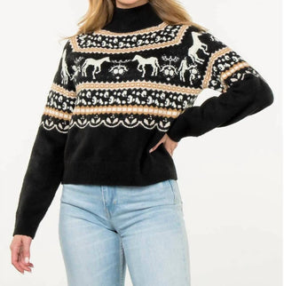 Thml - Horse fair isle sweater