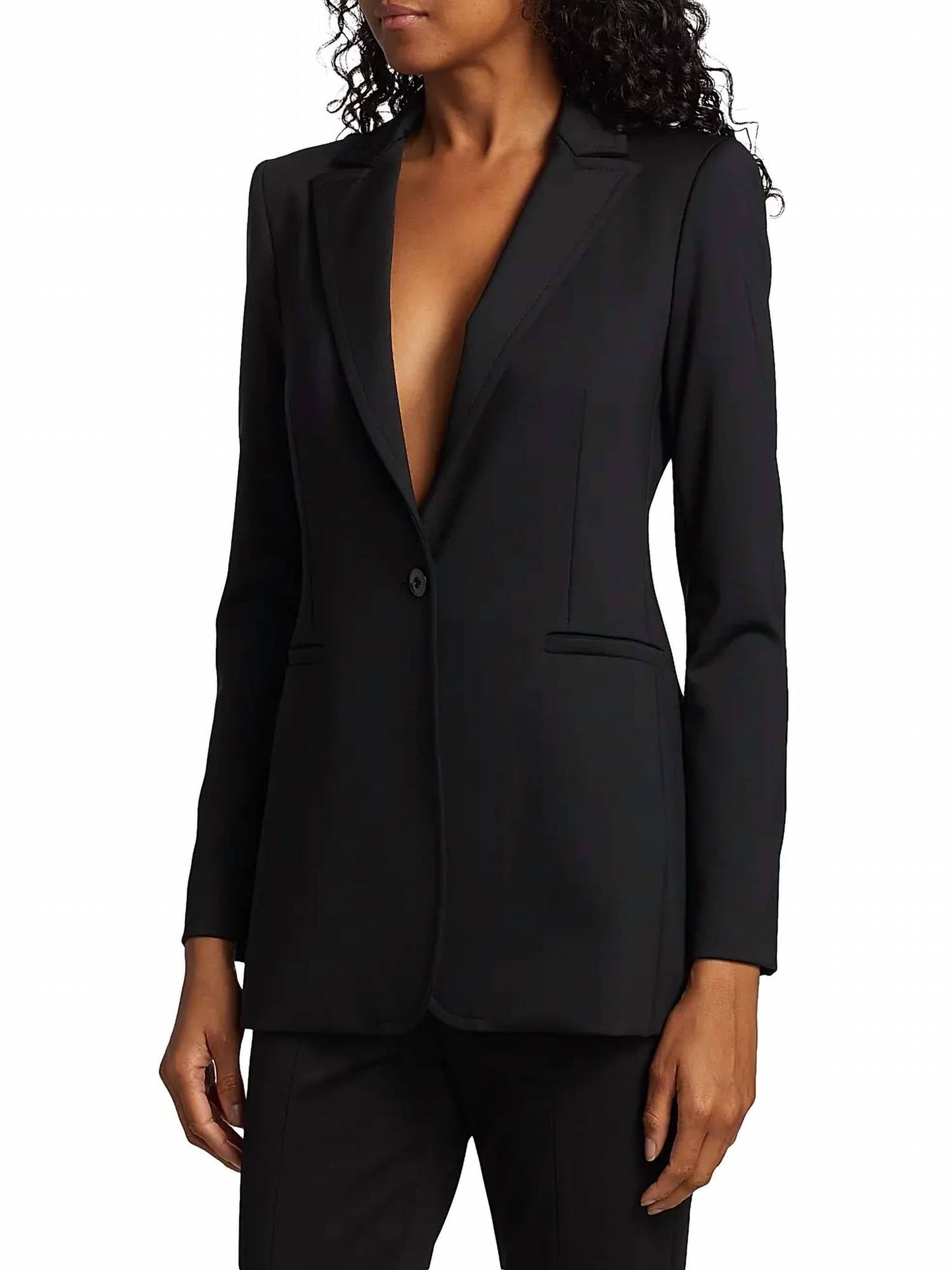 Alice + Olivia - Breann Long Fitted Blazer