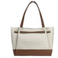 Michael Kors - Women's Reed Belted Tote Shoulder Bag Purse Large