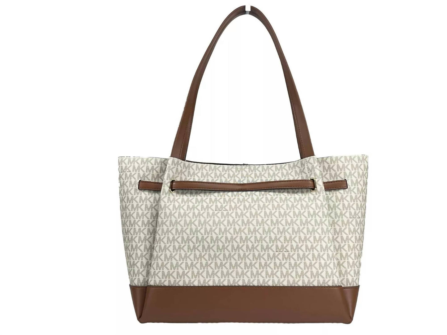 Michael Kors - Women's Reed Belted Tote Shoulder Bag Purse Large