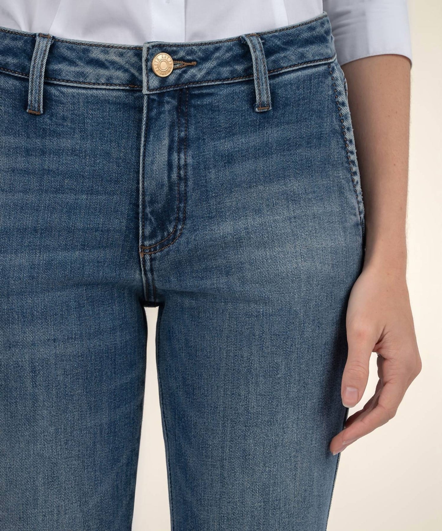 Kut From The Kloth - Kelsey Mid Rise Ankle Flare Jean