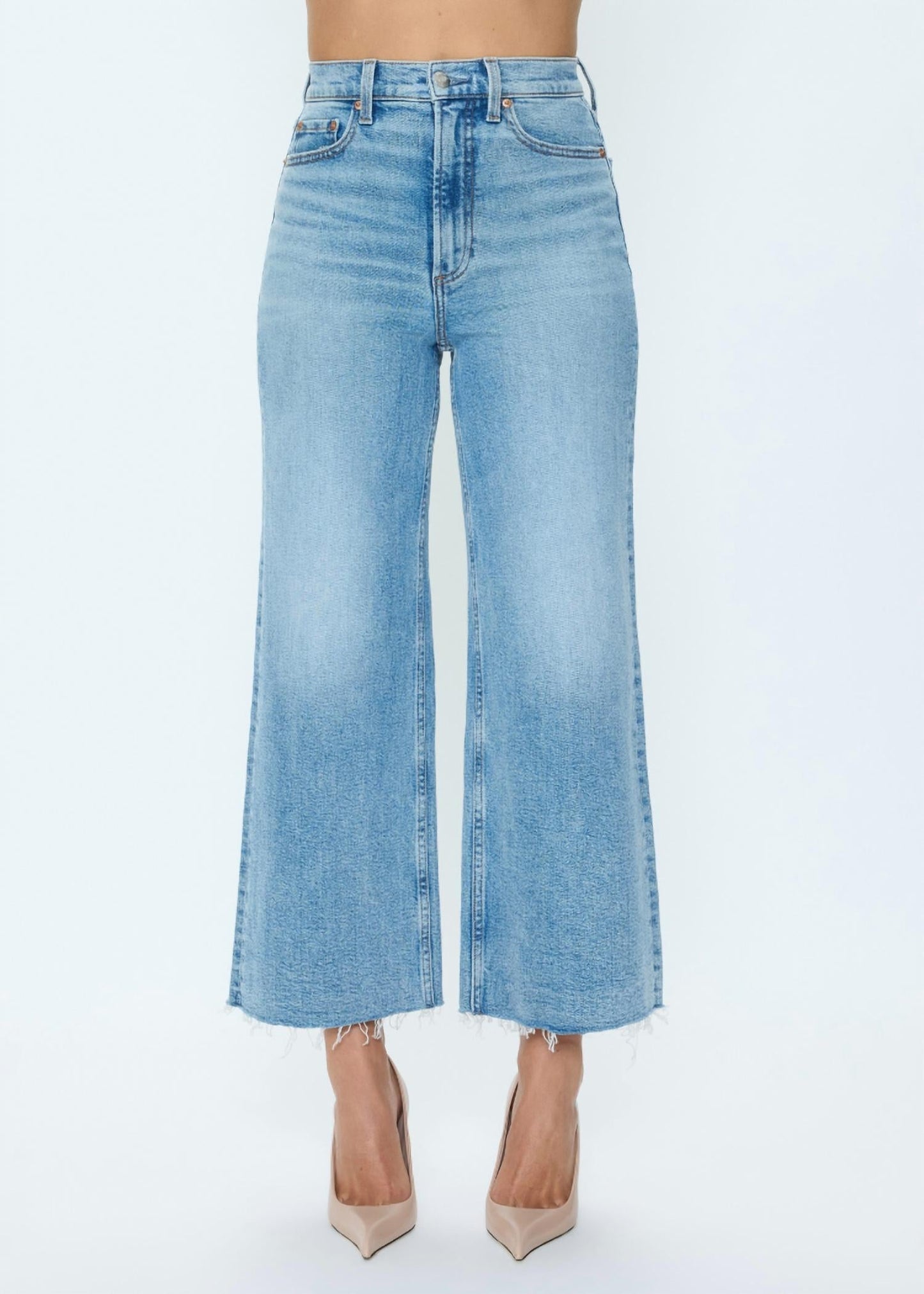 Pistola - Lana Crop Wide Leg Jean