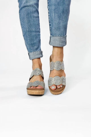 Corkys Footwear - Women's Make A Toast Wedge Sandal