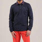 Chervò Usa - Men's Annuncio Long Sleeve Thermal Polo