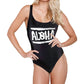 Aila Blue - One Piece Swimsuit