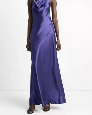 Vince - Cowl Neck Sleeveless Maxi Dress