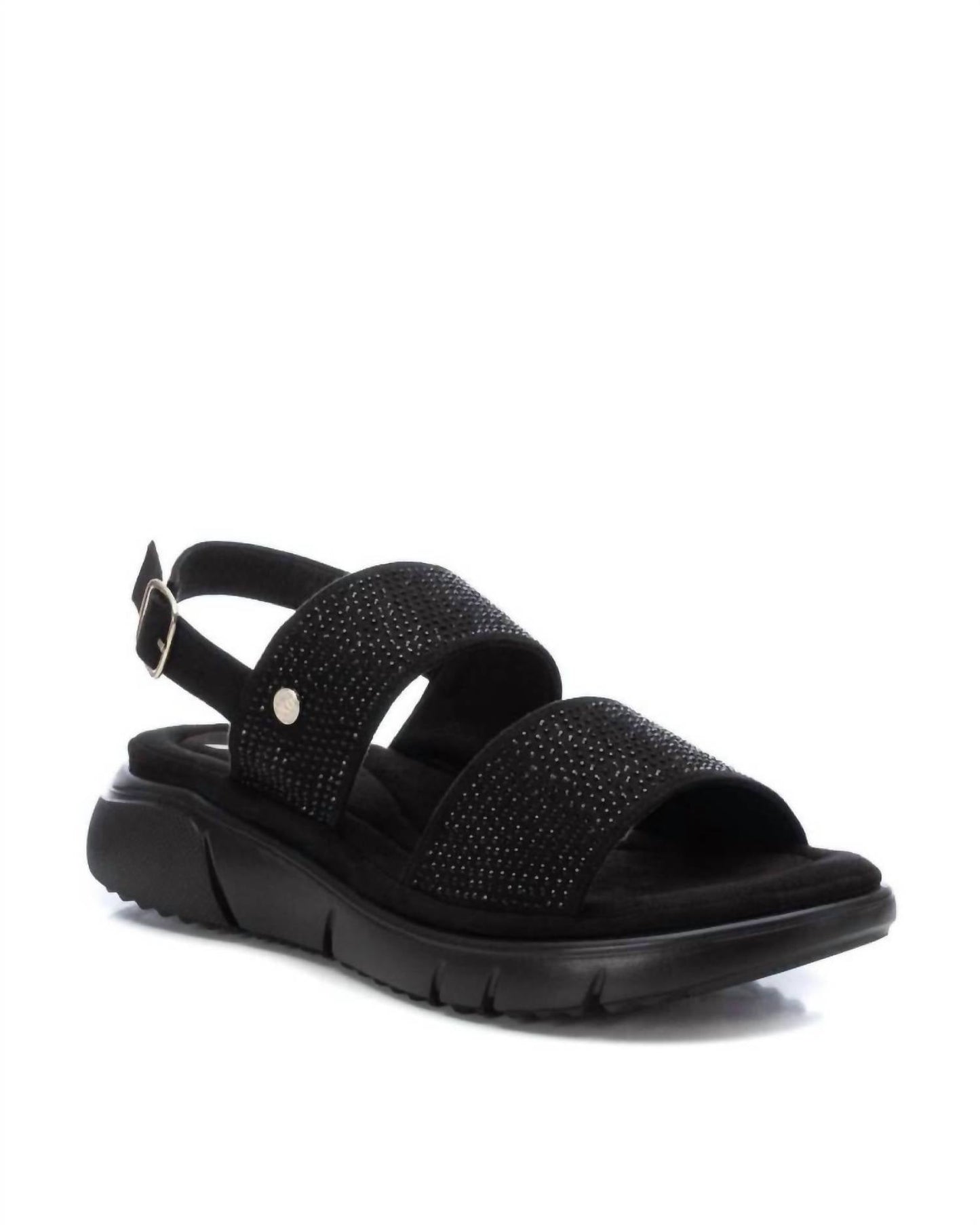 Xti - WOMEN'S FLAT SUEDE SANDALS