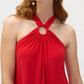 Joseph Ribkoff - Keyhole Halter Trapeze Mini Dress