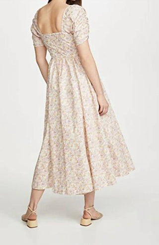 Free People - She’s A Dream Floral Powder Combo Maxi Dress